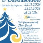 Herzliche Einladung zu unserem Adventsmarkt im Diakonissenhaus am Stadtpark am 22. & 23. November